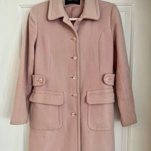 MODA International Pink Coat Size 4